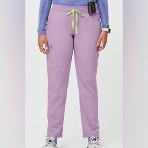 Figs Yola Lavender Dew Medium Petite Skinny Scrub Pants Women’s